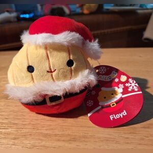 Squishmallow Santa Floyd The French Fry 5" Plush New